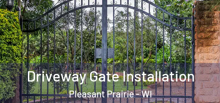  Driveway Gate Installation Pleasant Prairie - WI