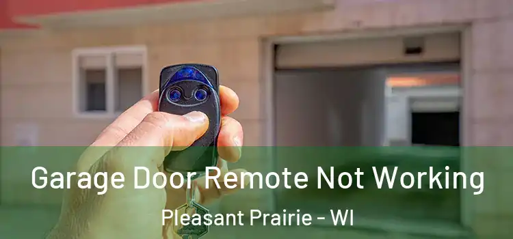  Garage Door Remote Not Working Pleasant Prairie - WI